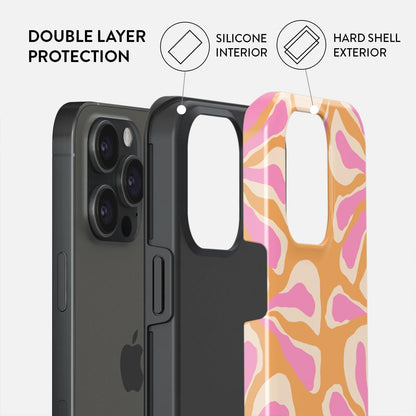 Unisex Phone Case for iPhone 14 Pro Max – Dual-Layer Hybrid Design with Shock-Absorbing TPU & Durable Exterior, Scratch-Resistant Finish and Raised Bezel Edge for Screen Protection & Daily Use