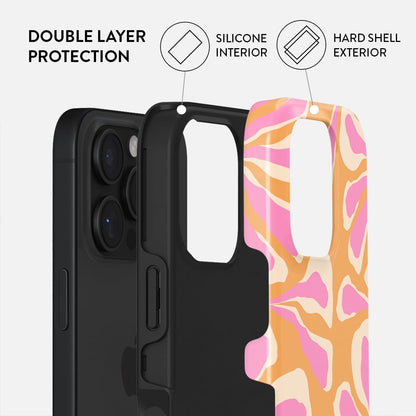 Unisex Phone Case for iPhone 14 Pro Max – Dual-Layer Hybrid Design with Shock-Absorbing TPU & Durable Exterior, Scratch-Resistant Finish and Raised Bezel Edge for Screen Protection & Daily Use