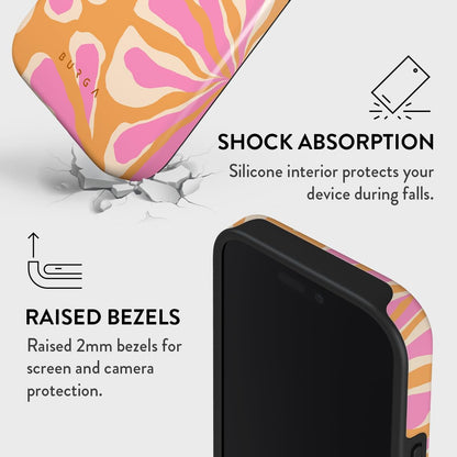 Unisex Phone Case for iPhone 14 Pro Max – Dual-Layer Hybrid Design with Shock-Absorbing TPU & Durable Exterior, Scratch-Resistant Finish and Raised Bezel Edge for Screen Protection & Daily Use