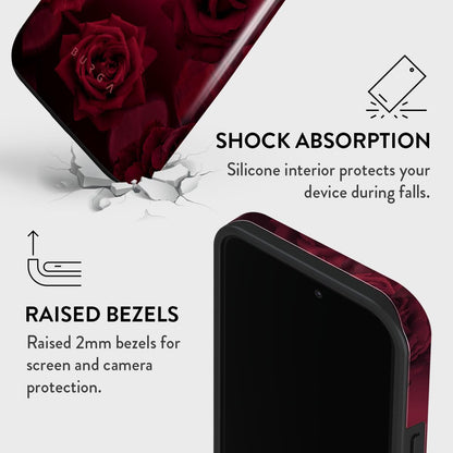 Unisex Phone Case for iPhone 14 Pro Max – Dual-Layer Hybrid Design with Shock-Absorbing TPU & Durable Exterior, Scratch-Resistant Finish and Raised Bezel Edge for Screen Protection & Daily Use