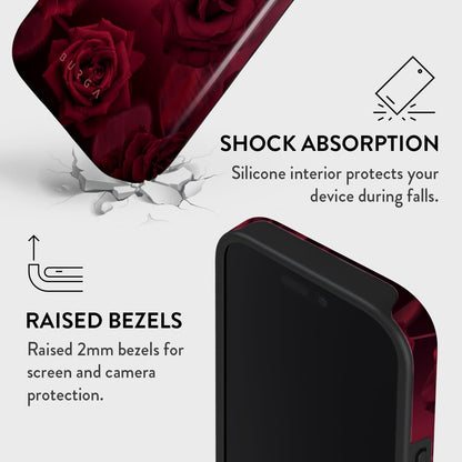 Unisex Phone Case for iPhone 14 Pro Max – Dual-Layer Hybrid Design with Shock-Absorbing TPU & Durable Exterior, Scratch-Resistant Finish and Raised Bezel Edge for Screen Protection & Daily Use