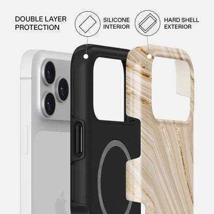 Unisex Phone Case for iPhone 14 Pro Max – Dual-Layer Hybrid Design with Shock-Absorbing TPU & Durable Exterior, Scratch-Resistant Finish and Raised Bezel Edge for Screen Protection & Daily Use
