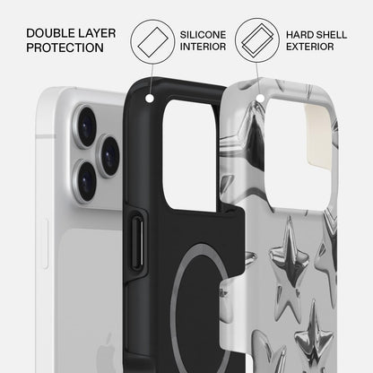 Unisex Phone Case for iPhone 14 Pro Max – Dual-Layer Hybrid Design with Shock-Absorbing TPU & Durable Exterior, Scratch-Resistant Finish and Raised Bezel Edge for Screen Protection & Daily Use