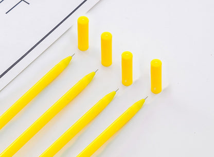 30pcs Lemon Pens Cute Gel Ink Pens 0.5mm Black Ink Novelty Pens for Women Coworkers Office Home Wedding Bridal Shower Gifts Supplies (Cute Lemon 30pcs)