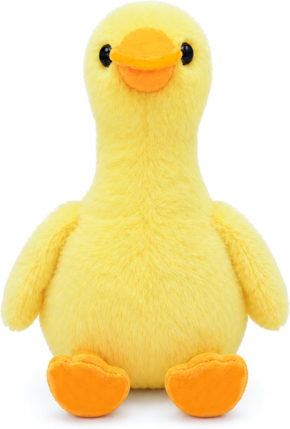 10” Cute Yellow Duck Plush Toy, Soft Stuffed Duckling, Huggable Plush Animal for Boys & Girls, Birthday