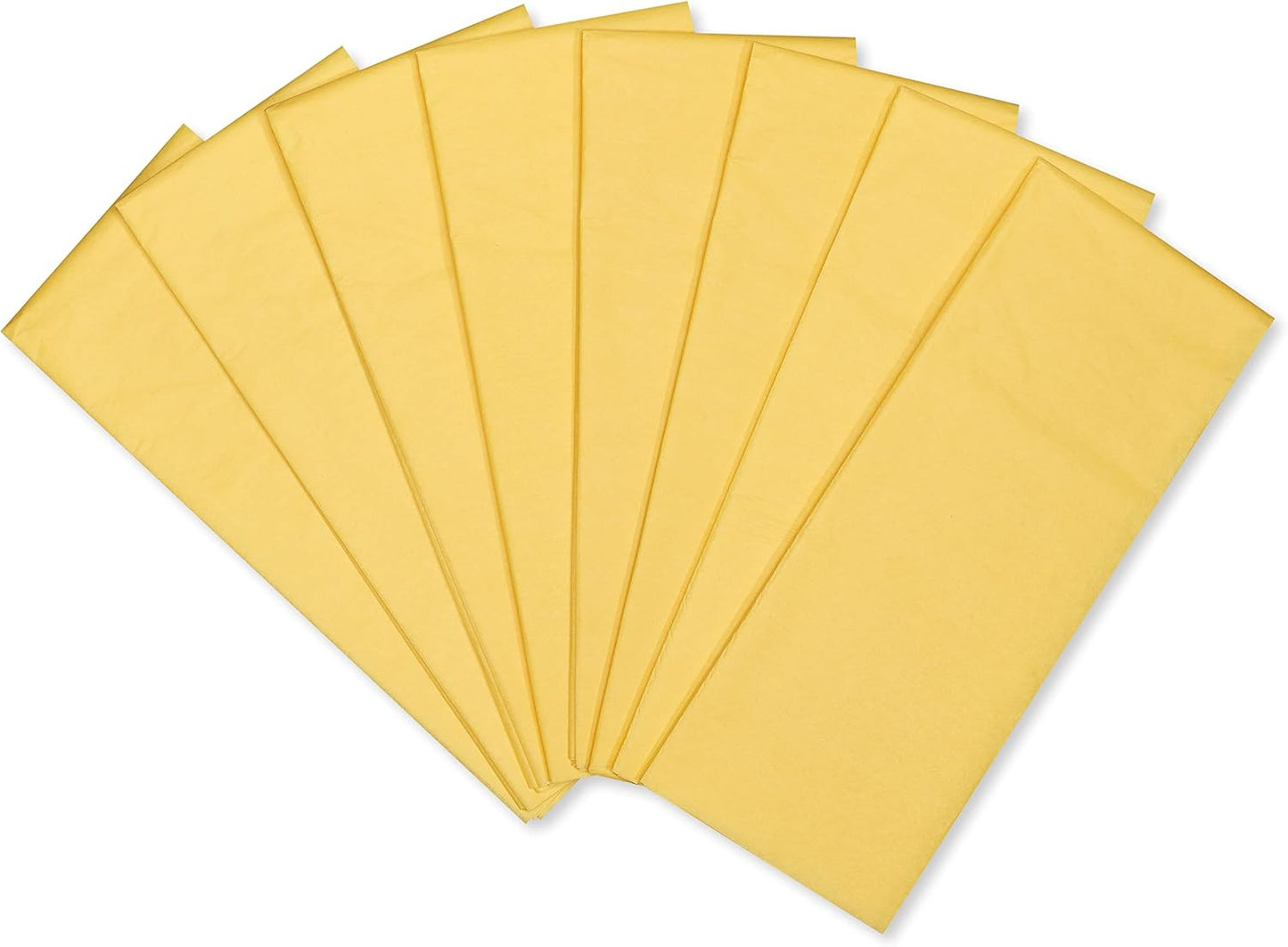 Buttercup 8 Sheet Yellow Tissue Paper for Gifts, Decorations, Crafts, DIY and More