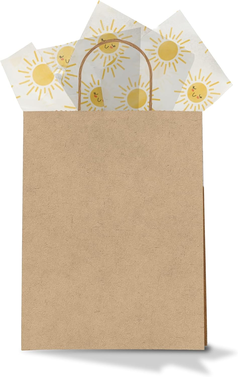 Suns Printed Tissue Paper for Gift Bags or Boxes and Wrapping - Summer Sunshine Bulk Decorative Art Tissue Paper for Packaging and Gifting | 24 Sheets 20" x 30"