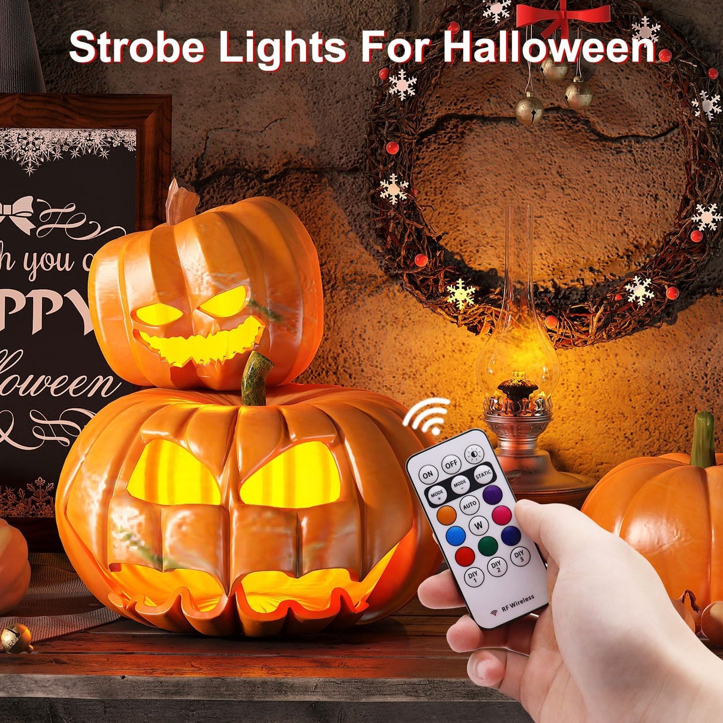 4PCS Wireless LED Strobe Lights with Remote Control, 8 Colors USB Charging Waterproof Anti-Collision Led Emergency Warning Lights for Car Motorcycle Drone Aircraft Bike
