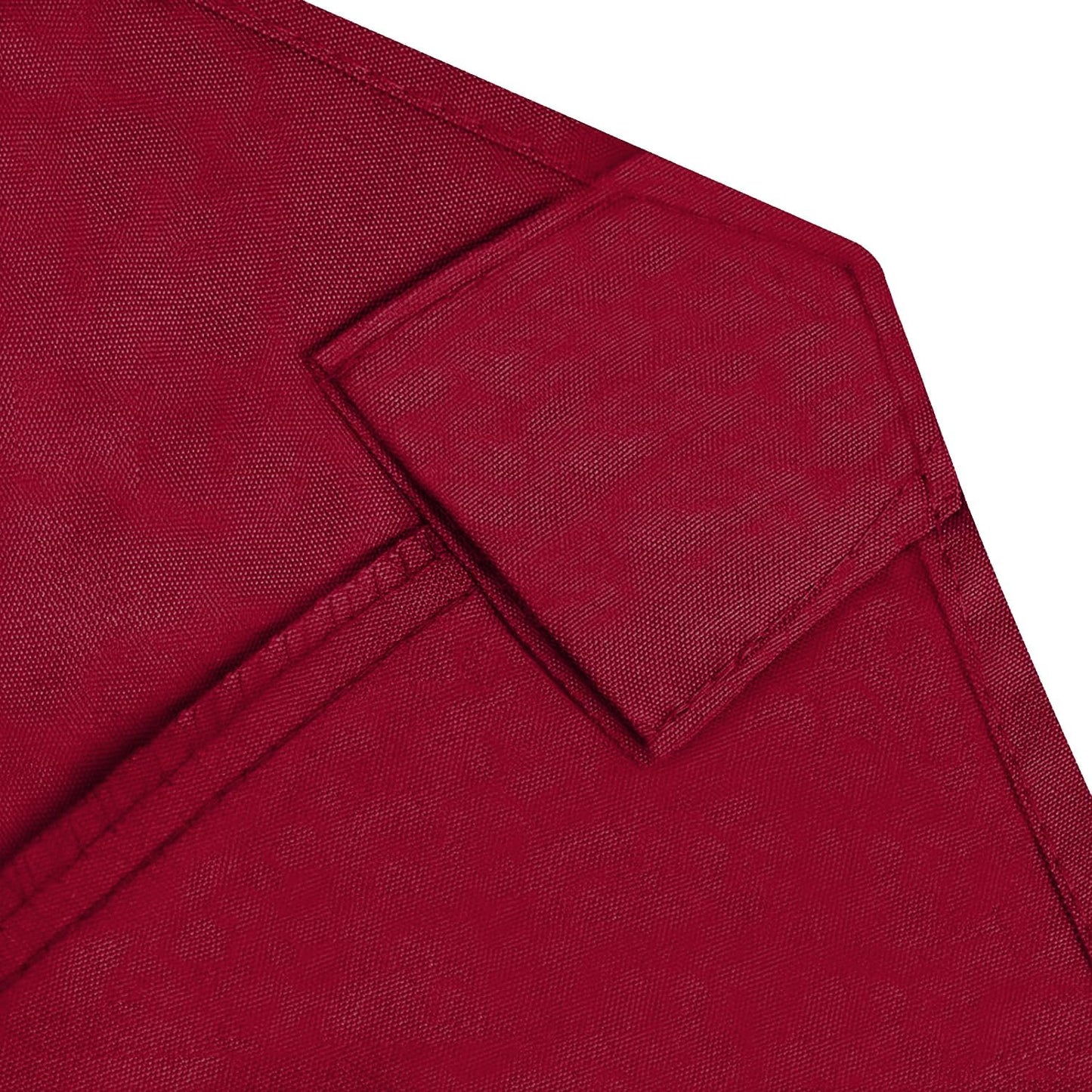 USA 9FT Patio Umbrella Replacement Covers 8 Ribs Market Umbrella Canopy Cover (CANOPY ONLY) (Burgundy)