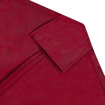 USA 9FT Patio Umbrella Replacement Covers 8 Ribs Market Umbrella Canopy Cover (CANOPY ONLY) (Burgundy)