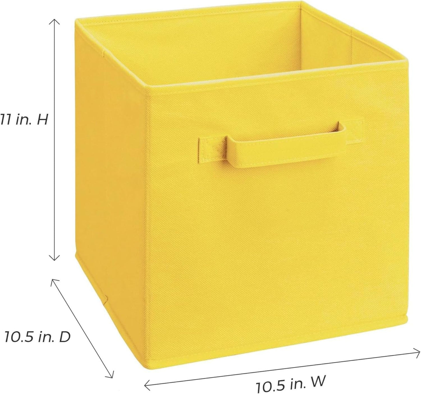 58711 Cubeicals Fabric Drawer, Yellow