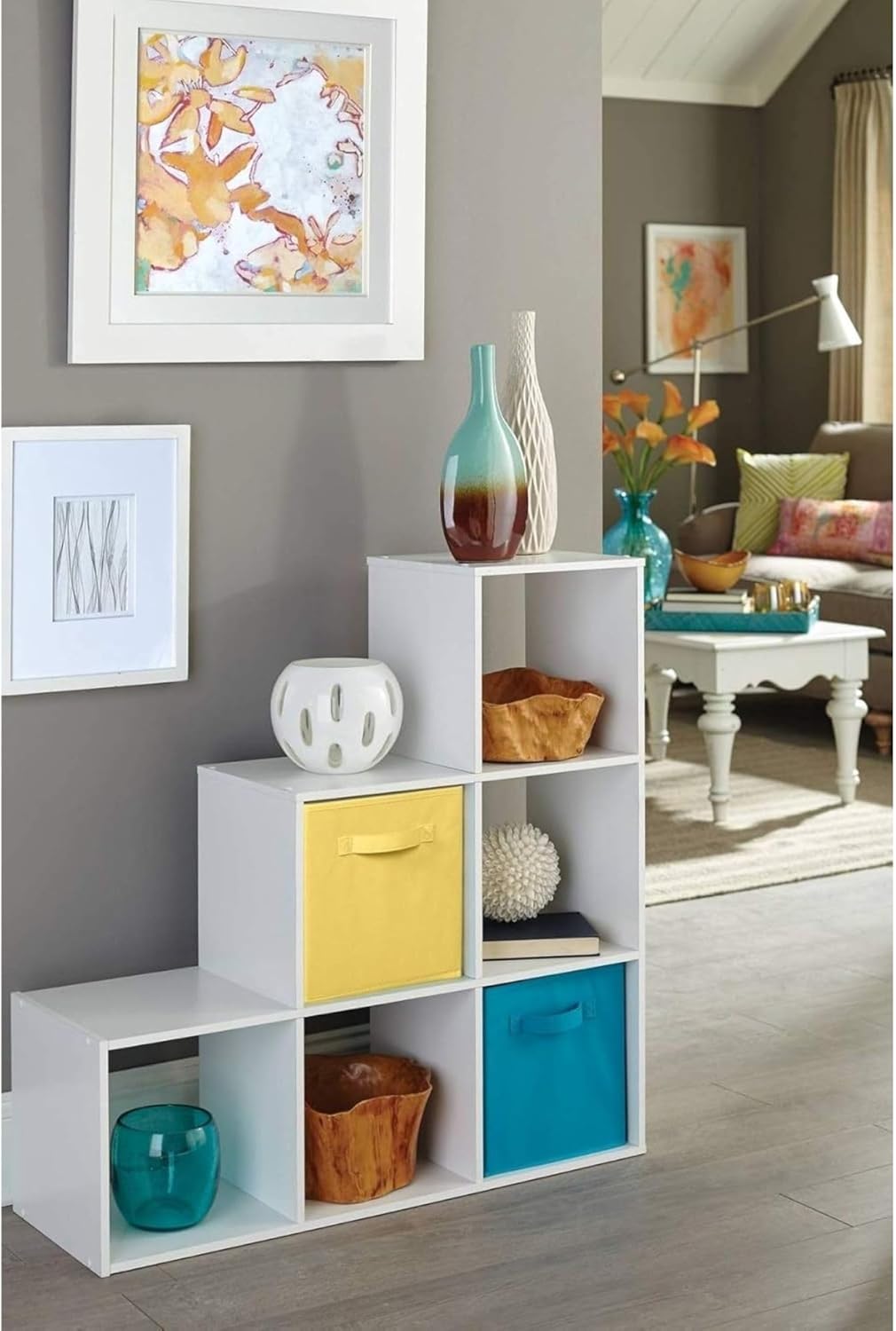 58711 Cubeicals Fabric Drawer, Yellow