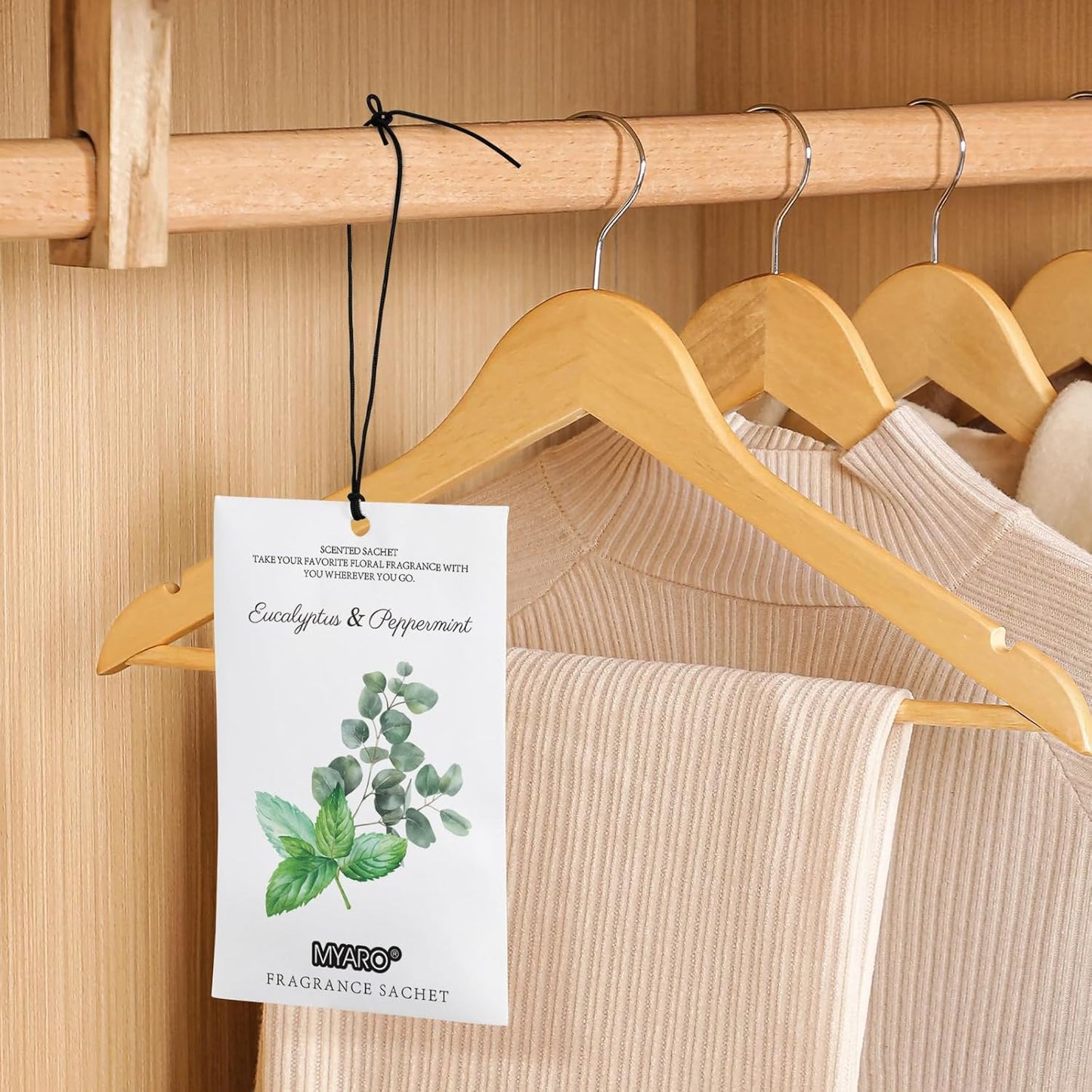12 Packs Lemon Scented Sachets for Drawer Closet Bathroom Odor Eliminator - Fresh Home Fragrance Car Air Frehener