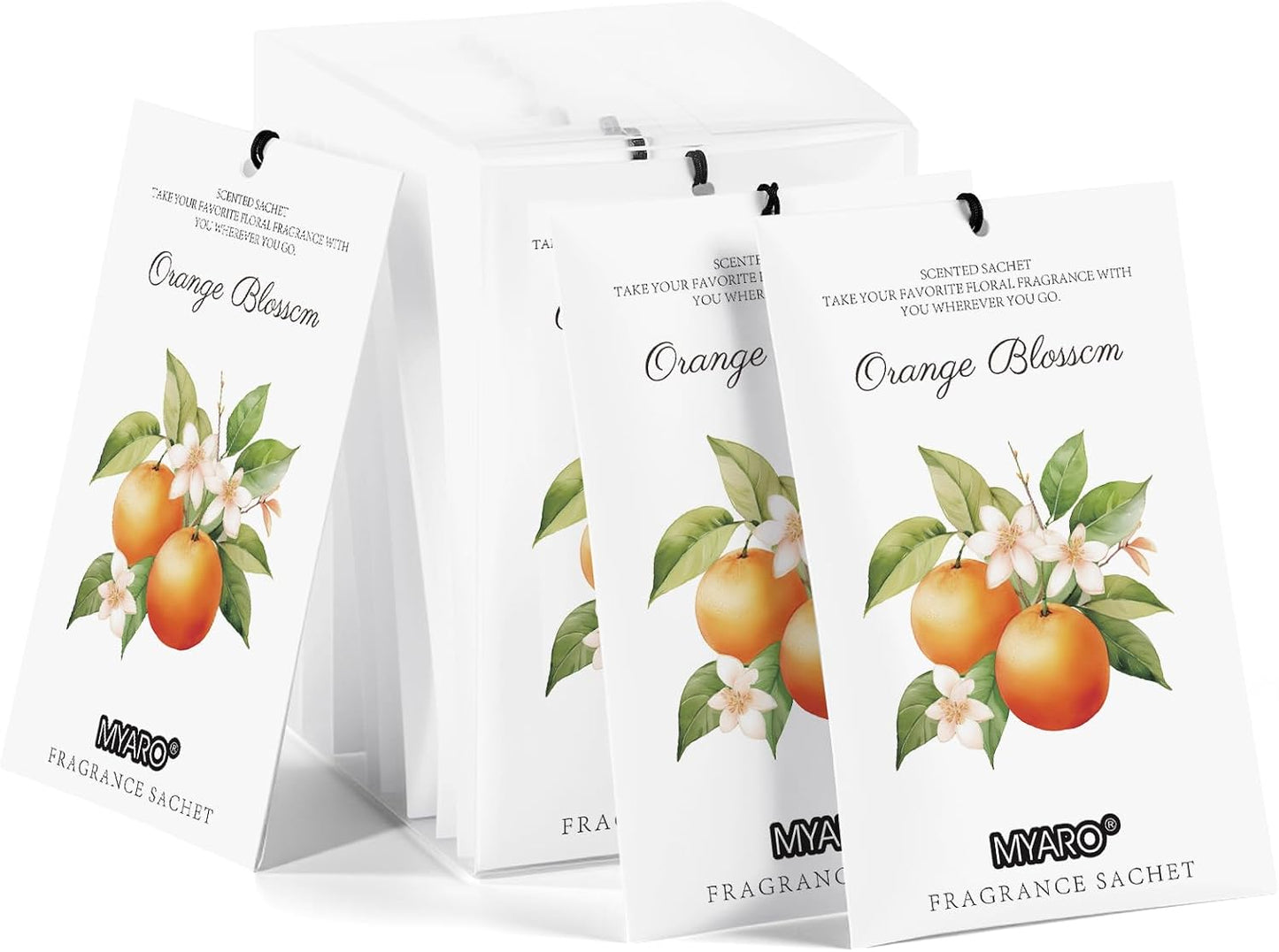 12 Packs Lemon Scented Sachets for Drawer Closet Bathroom Odor Eliminator - Fresh Home Fragrance Car Air Frehener