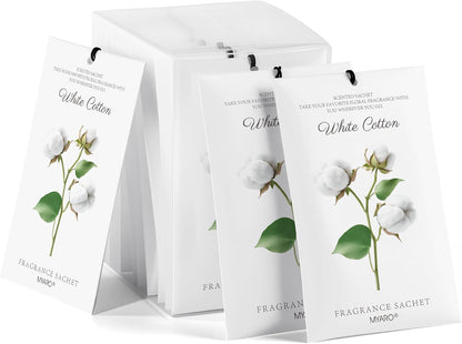 12 Packs Lemon Scented Sachets for Drawer Closet Bathroom Odor Eliminator - Fresh Home Fragrance Car Air Frehener