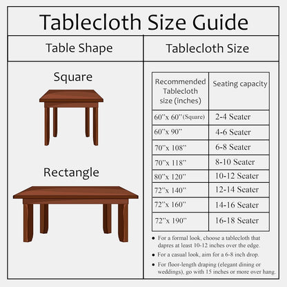 CPC Tablecloth 100% Cotton 80x120 Inch Indian Block Print Rectangle Table Cover, Gray Table Cloth for Weddings, Spring/Summer, Barbeque - Yellow Citrine