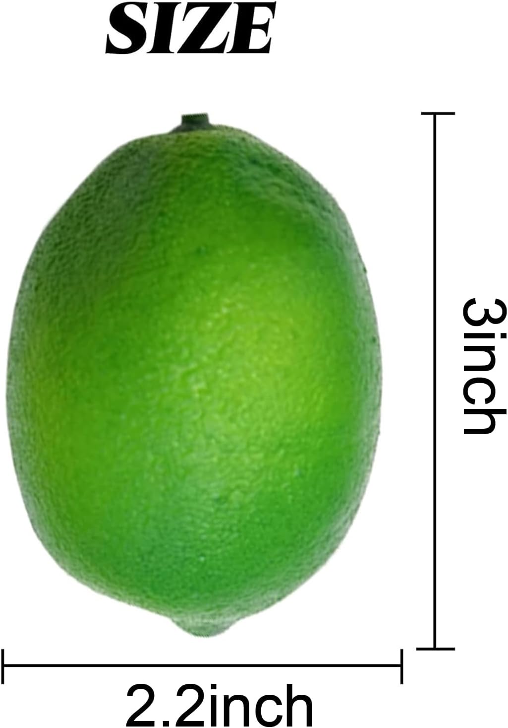 30PCS Faux Yellow Lemons Artificial Fruits Fake Lemons Lifelike Simulation for Lemonade Party Kitchen Table Summer Decorations (Green)