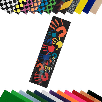 9 x 33 Inch Skateboard Grip Tape Sheet Yellow