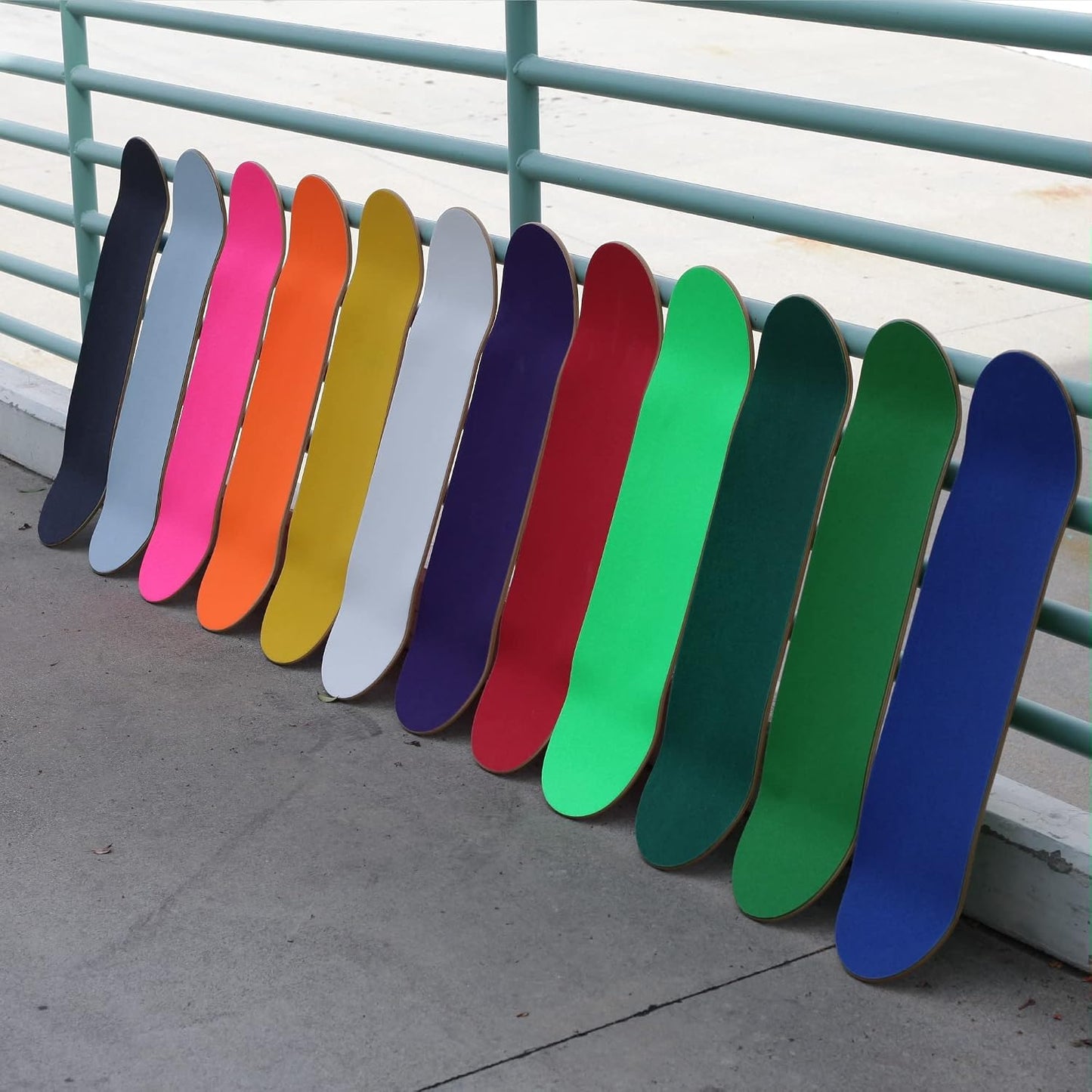 9 x 33 Inch Skateboard Grip Tape Sheet Yellow