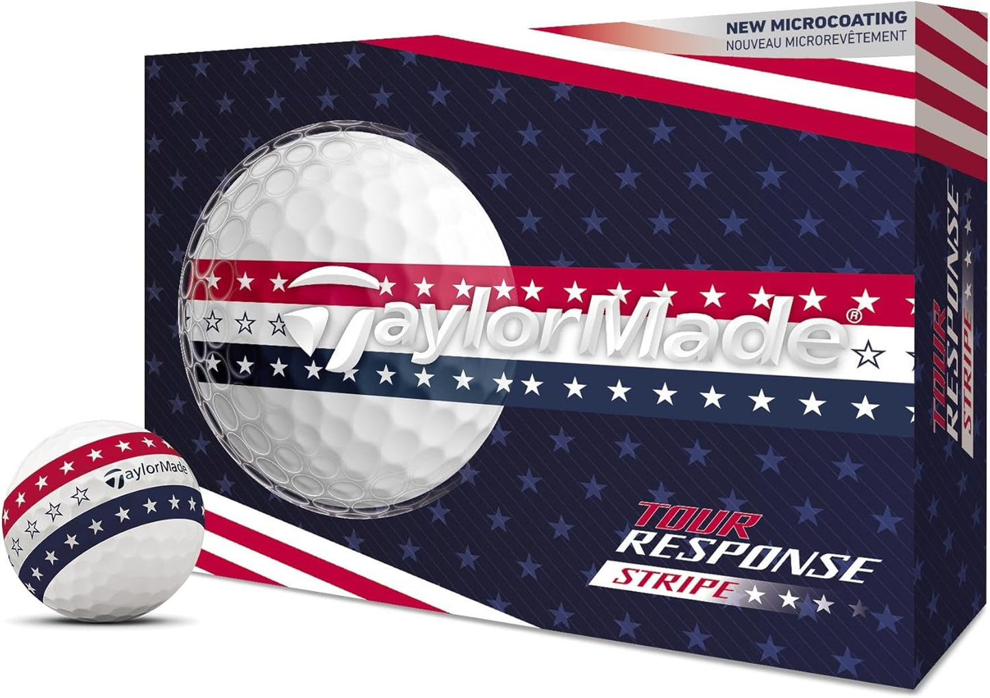 Tour Response Golf Balls, Enhanced 360° ClearPath Alignment, Speed Wrapped Core for Distance and Feel, Pack of 12