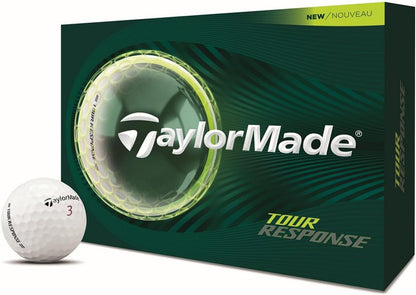 Tour Response Golf Balls, Enhanced 360° ClearPath Alignment, Speed Wrapped Core for Distance and Feel, Pack of 12