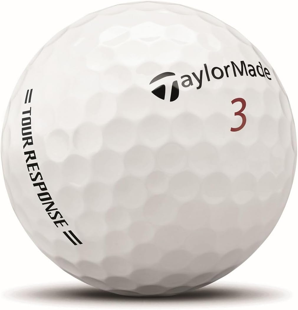 Tour Response Golf Balls, Enhanced 360° ClearPath Alignment, Speed Wrapped Core for Distance and Feel, Pack of 12