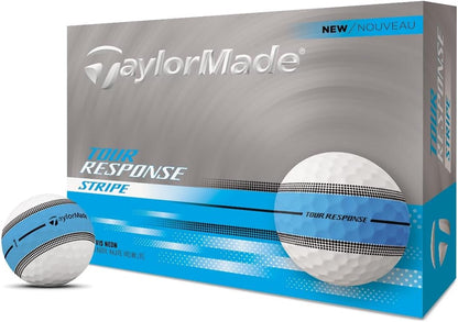 Tour Response Golf Balls, Enhanced 360° ClearPath Alignment, Speed Wrapped Core for Distance and Feel, Pack of 12