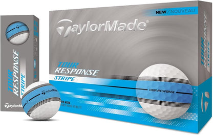 Tour Response Golf Balls, Enhanced 360° ClearPath Alignment, Speed Wrapped Core for Distance and Feel, Pack of 12