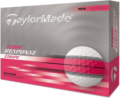 Tour Response Golf Balls, Enhanced 360° ClearPath Alignment, Speed Wrapped Core for Distance and Feel, Pack of 12