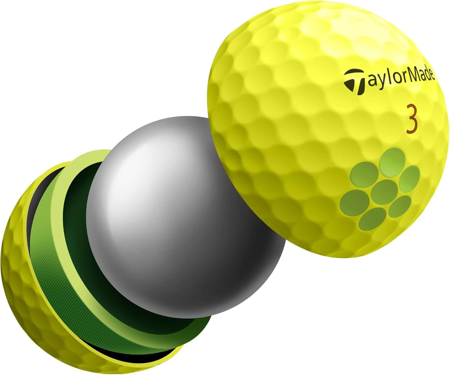 Tour Response Golf Balls, Enhanced 360° ClearPath Alignment, Speed Wrapped Core for Distance and Feel, Pack of 12