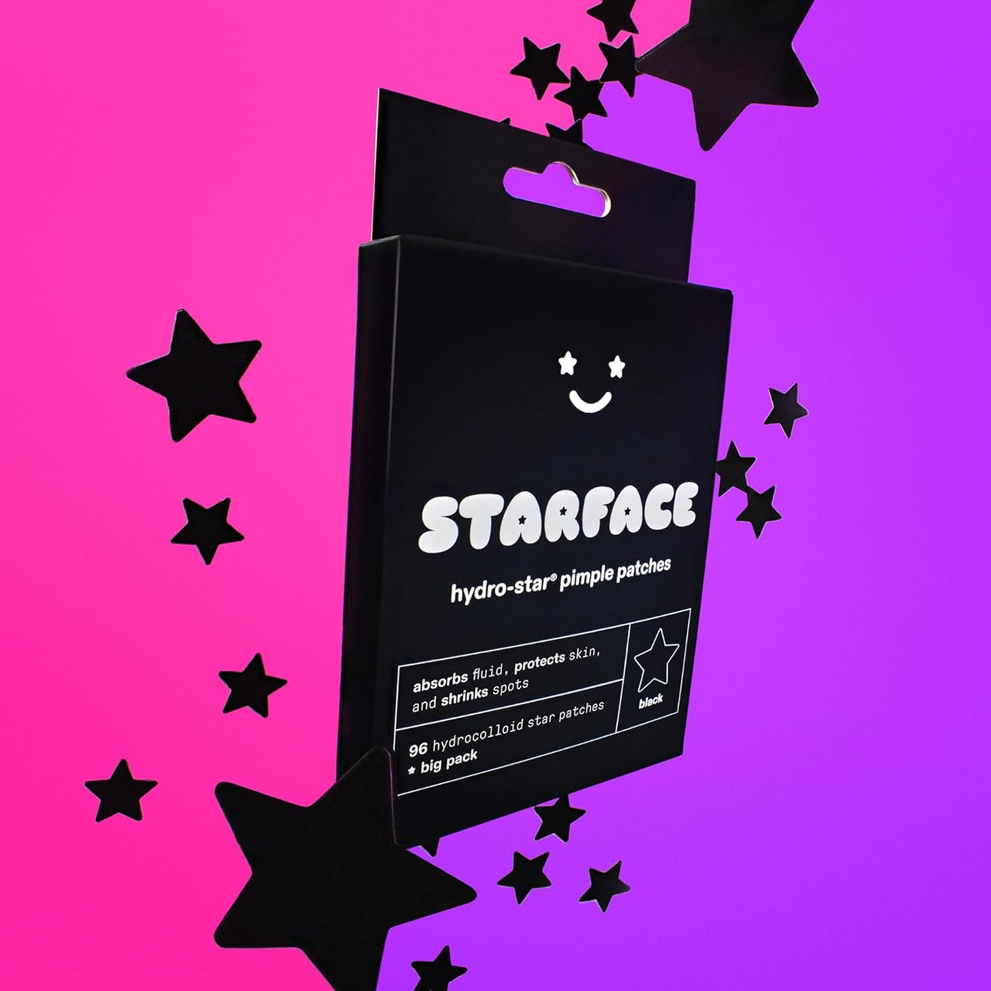 Starface Hydro-Star® Yellow Hydrocolloid Pimple Patch Refill, 36 ct | Dermatologist Tested • Covers and Protects Visible Spots • Absorbs Pimple Gunk