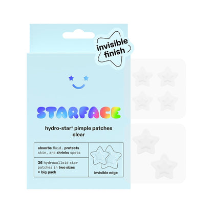 Starface Hydro-Star® Yellow Hydrocolloid Pimple Patch Refill, 36 ct | Dermatologist Tested • Covers and Protects Visible Spots • Absorbs Pimple Gunk
