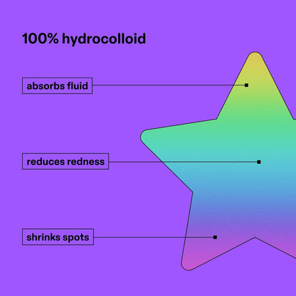 Starface Hydro-Star® Yellow Hydrocolloid Pimple Patch Refill, 36 ct | Dermatologist Tested • Covers and Protects Visible Spots • Absorbs Pimple Gunk