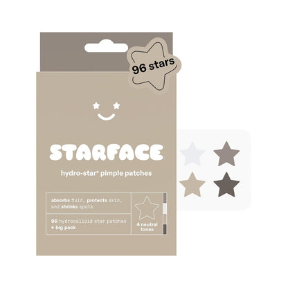 Starface Hydro-Star® Yellow Hydrocolloid Pimple Patch Refill, 36 ct | Dermatologist Tested • Covers and Protects Visible Spots • Absorbs Pimple Gunk