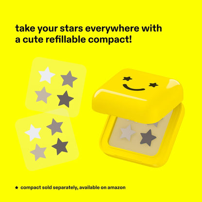 Starface Hydro-Star® Yellow Hydrocolloid Pimple Patch Refill, 36 ct | Dermatologist Tested • Covers and Protects Visible Spots • Absorbs Pimple Gunk