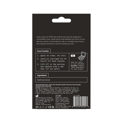 Starface Hydro-Star® Yellow Hydrocolloid Pimple Patch Refill, 36 ct | Dermatologist Tested • Covers and Protects Visible Spots • Absorbs Pimple Gunk