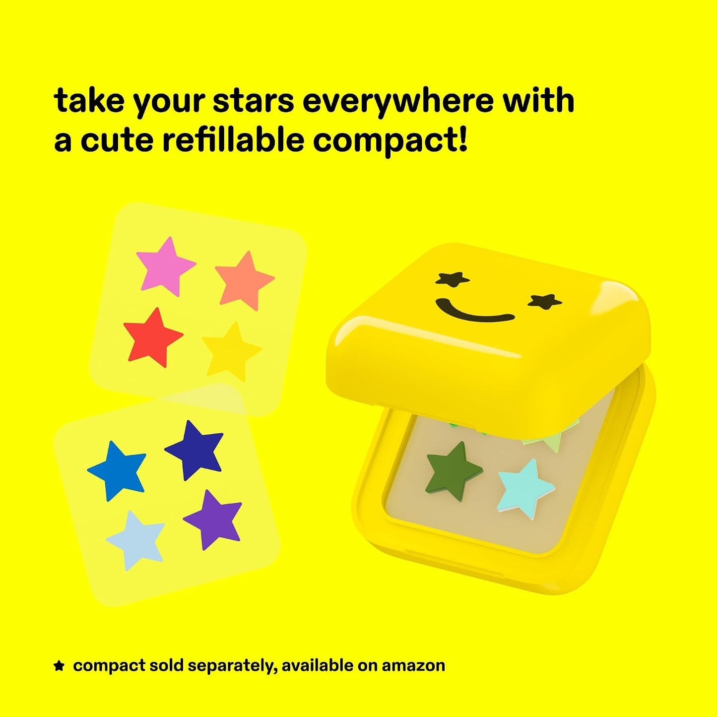 Starface Hydro-Star® Yellow Hydrocolloid Pimple Patch Refill, 36 ct | Dermatologist Tested • Covers and Protects Visible Spots • Absorbs Pimple Gunk