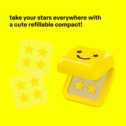 Starface Hydro-Star® Yellow Hydrocolloid Pimple Patch Refill, 36 ct | Dermatologist Tested • Covers and Protects Visible Spots • Absorbs Pimple Gunk