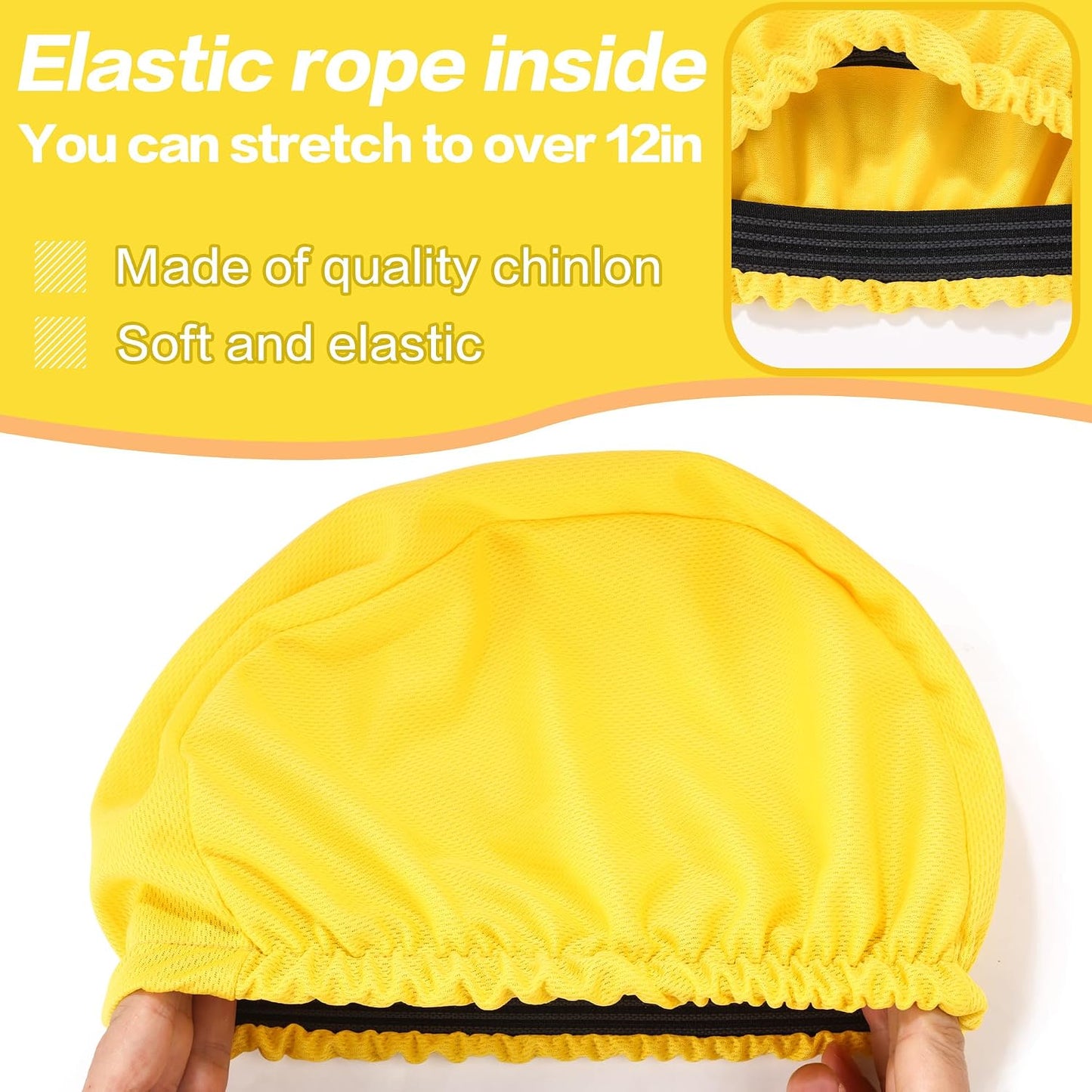 Football Helmet Covers Scrimmage Caps-Perfect for Football, Hockey, and Lacrosse Practice Sessions.The Fabric is Elastic& Bright Colors for Team Identification