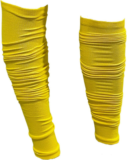Long Scrunchy Sports Leg Sleeves (8 Colors, Youth & Adult Sizes)