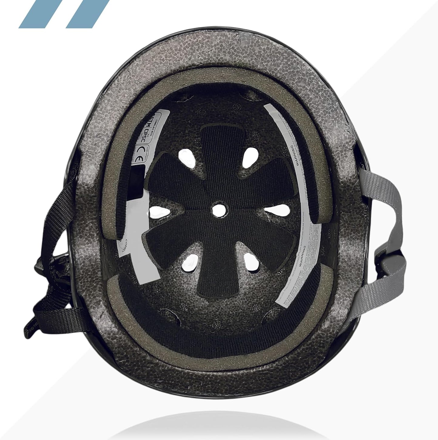 Triple Certified Multisport Helmet - Ideal for Bike, Scooter, Skateboard, Roller Skate and Inline Skate