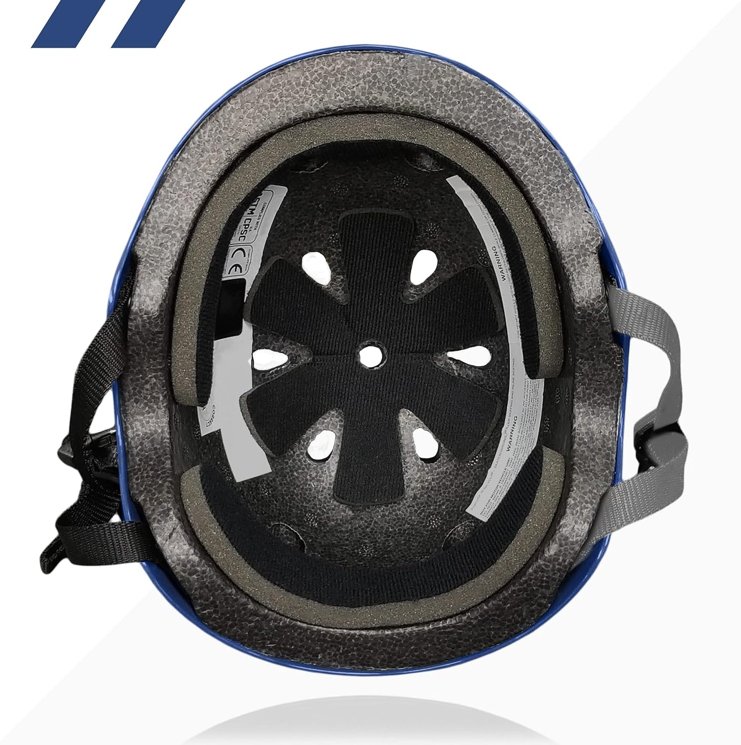 Triple Certified Multisport Helmet - Ideal for Bike, Scooter, Skateboard, Roller Skate and Inline Skate
