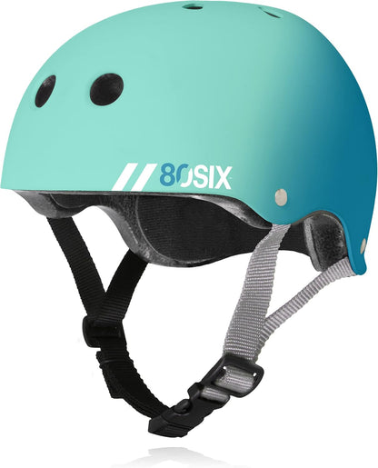 Triple Certified Multisport Helmet - Ideal for Bike, Scooter, Skateboard, Roller Skate and Inline Skate