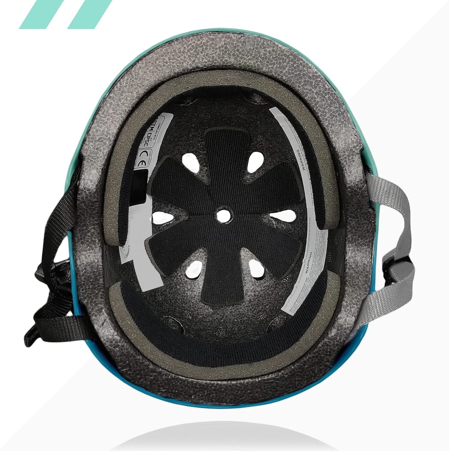 Triple Certified Multisport Helmet - Ideal for Bike, Scooter, Skateboard, Roller Skate and Inline Skate