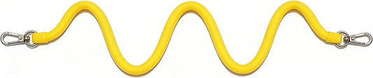Resistance Bands Set with Handles, Exercise Bands for Working Out, Home Gym Workout Bands, Fitness Equipment for Men & Women Strength Training - Daffodil Yellow