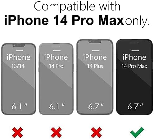 for iPhone 14 Pro Max Case Silicone Mag Safe, Magnetic Slim Thin Phone Case Compatible with Magsafe Wireless Charging, Cute Girly Bright Fluorescent Rubber Gel for Women Girls, Neon Hot Pink