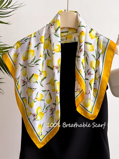 Silky Scarf for Women Lightweight Satin Bandanas Neck Hair Wrap For Sleeping Head Scarves 27.5"