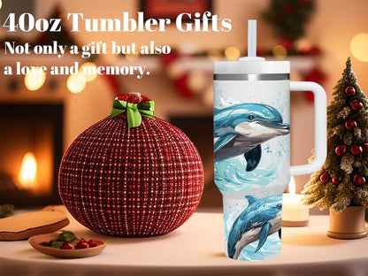 40 OZ Lemon Tumbler with Handle.lemon lover gifts.Unique Christmas Birthday Gifts for Lemon Lover.Personalized 40 OZ Lemons Tumbler Gifts for Women Men.