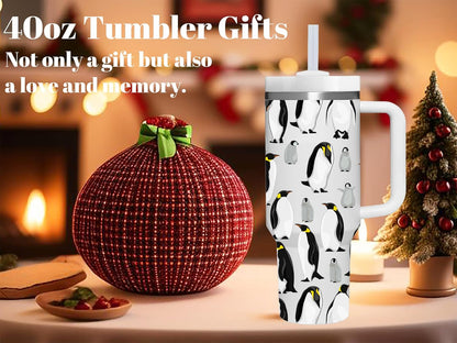 40 OZ Lemon Tumbler with Handle.lemon lover gifts.Unique Christmas Birthday Gifts for Lemon Lover.Personalized 40 OZ Lemons Tumbler Gifts for Women Men.