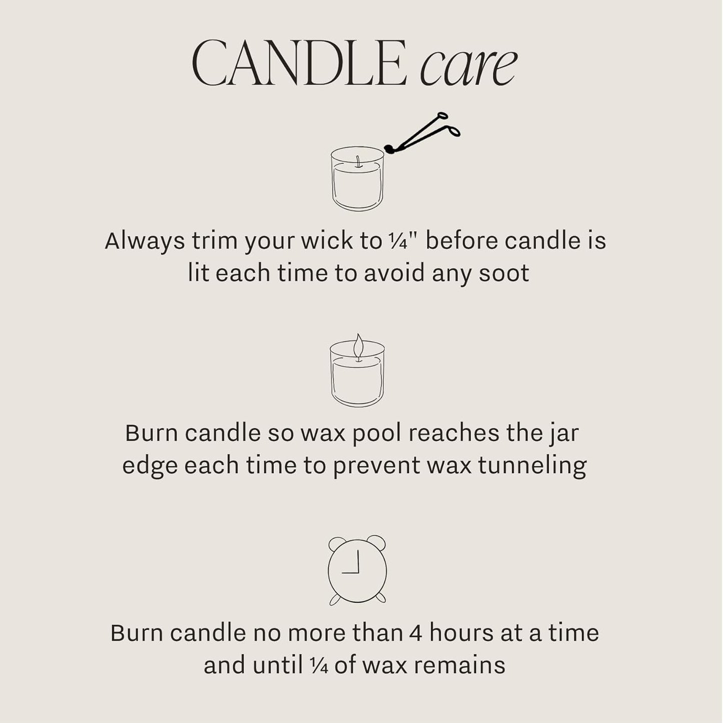 Coastal Lemon Non Toxic Candle – Soy Candle with Lemon, Sea Salt, Woods, Jasmine Aroma – 40 Hour Burn – 9oz Clear Glass Jar – Fresh Mediterranean Home Fragrance